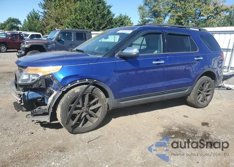 2013 Ford Explorer из США, поврежденный, VIN 1FM5K8B82DGA78564
